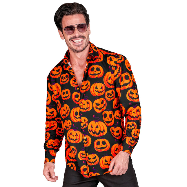 Halloweenowa koszulka z dynią