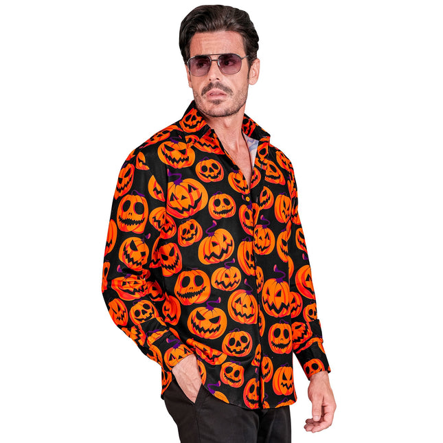 Halloweenowa koszulka z dynią