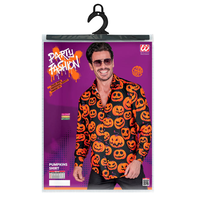 Halloweenowa koszulka z dynią