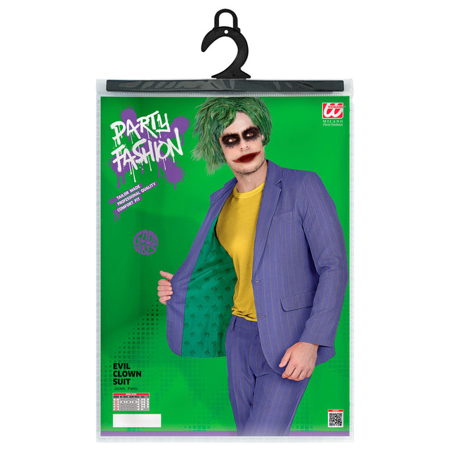 Męski kostium klauna na Halloween