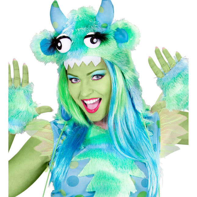 Zielony makijaż Aqua
