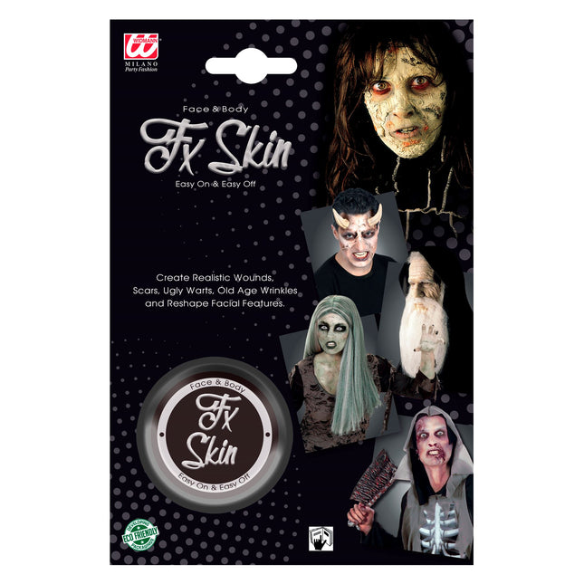 Farba do twarzy na Halloween czarna