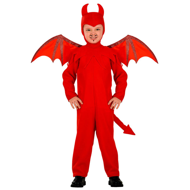 Kostium na Halloween Czerwony Diabeł dziecięcy 3-częściowy