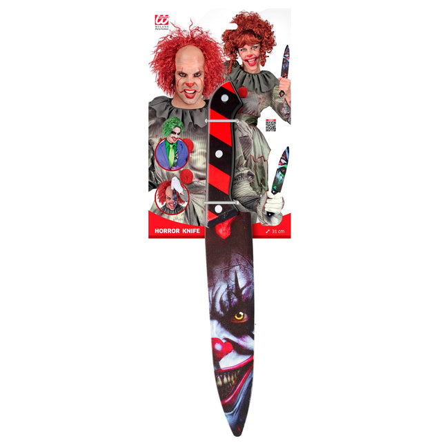 Fałszywy nóż na Halloween 31 cm