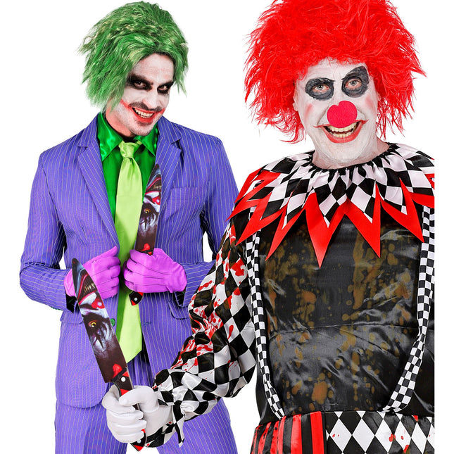 Fałszywy nóż na Halloween 31 cm