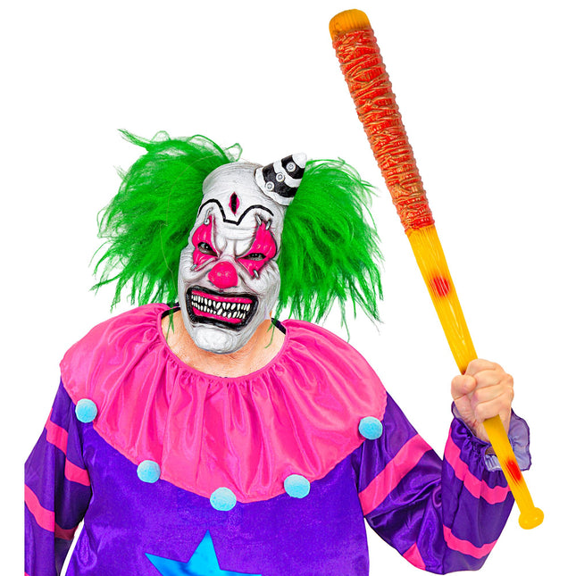 Halloweenowy sztuczny nietoperz Baseball 75 cm