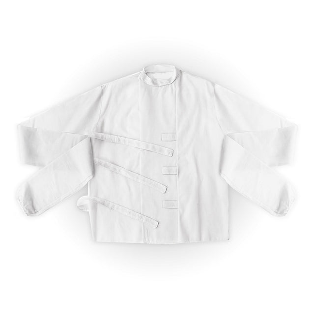 Biały kaftan bezpieczeństwa