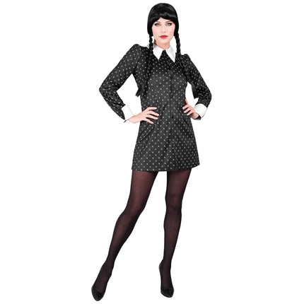 Sukienka na Halloween Black White Ladies Gothic
