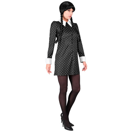 Sukienka na Halloween Black White Ladies Gothic