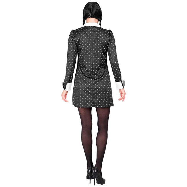 Sukienka na Halloween Black White Ladies Gothic