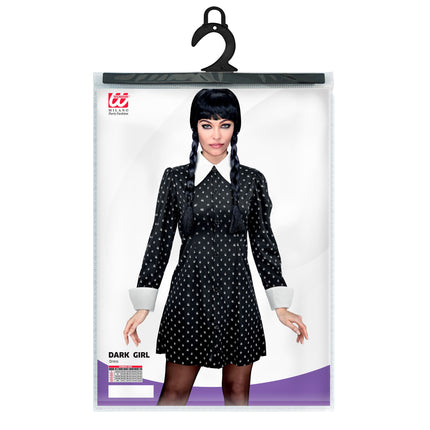 Sukienka na Halloween Black White Ladies Gothic