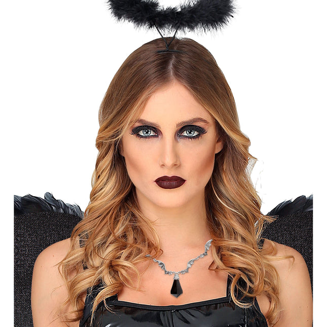 Naszyjnik na Halloween Nietoperze