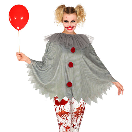 Klaun Poncho na Halloween