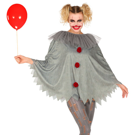 Klaun Poncho na Halloween