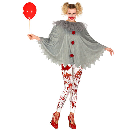 Klaun Poncho na Halloween