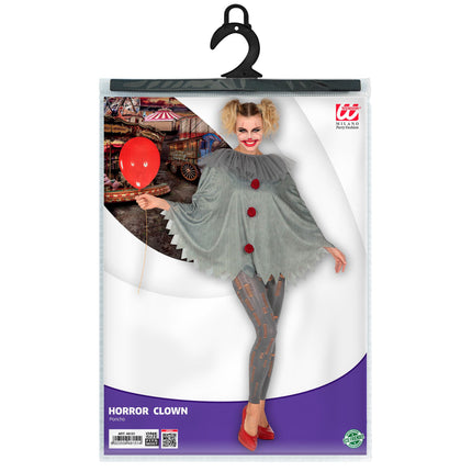 Klaun Poncho na Halloween