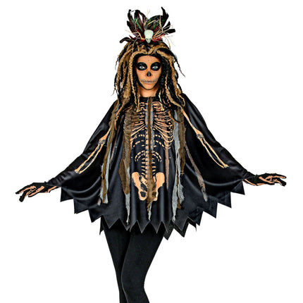 Ponczo Voodoo na Halloween