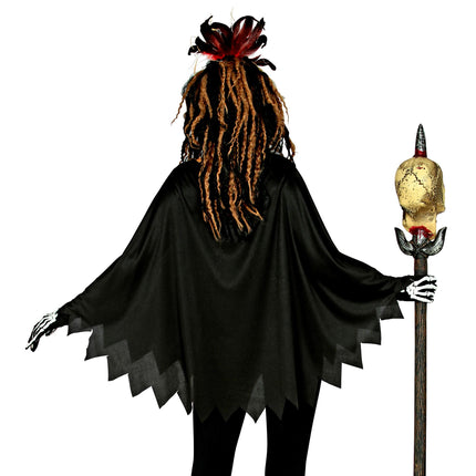 Ponczo Voodoo na Halloween