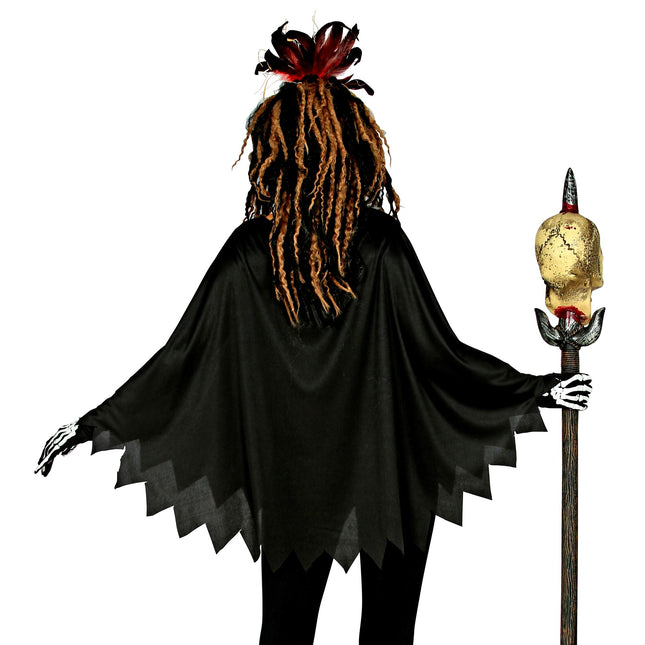 Ponczo Voodoo na Halloween