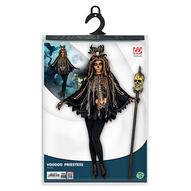 Ponczo Voodoo na Halloween