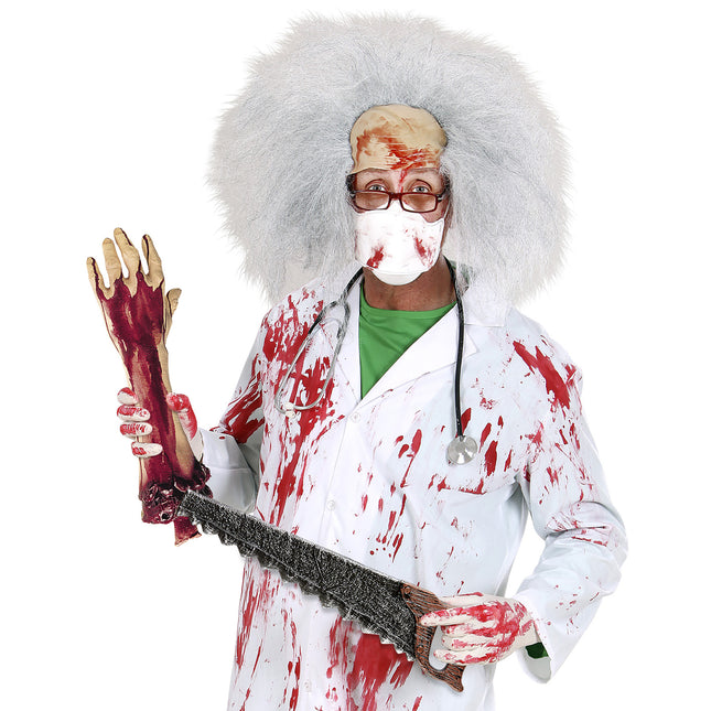 Halloweenowa sztuczna piła Bloody 53cm