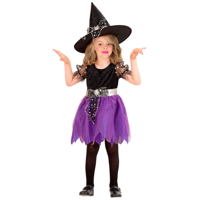 Kostium na Halloween Dziewczyna Czarownica 2-częściowy