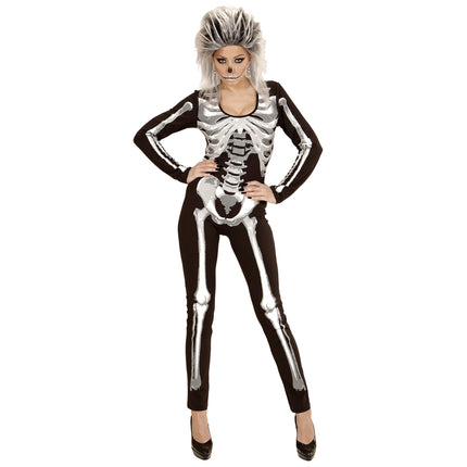 Halloweenowy kombinezon damski szkielet