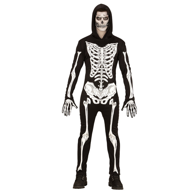 Kostium na Halloween Męski szkielet świecący w ciemności