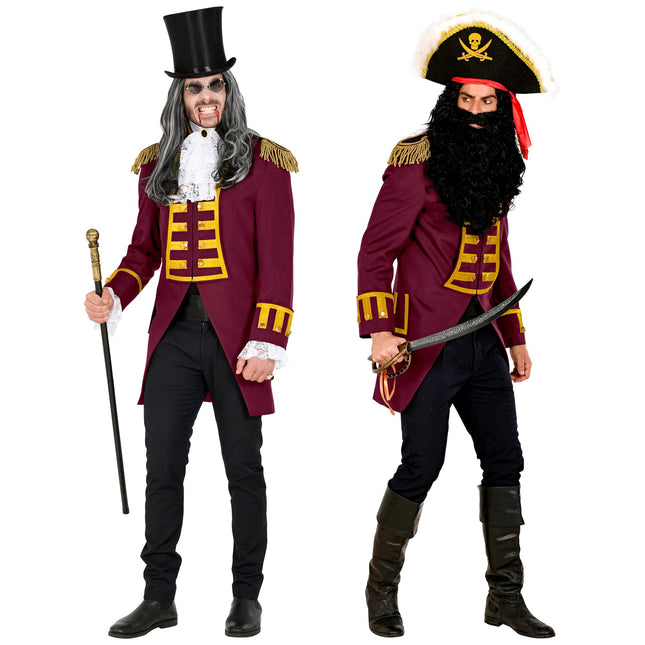 Kurtka męska Pirate Jacket Bordeaux Red