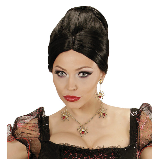 Zestaw akcesoriów na Halloween Pająki 2 szt