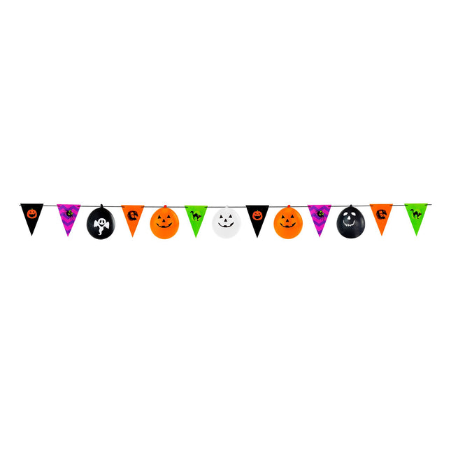 Kolorowa girlanda na Halloween 3,6 m