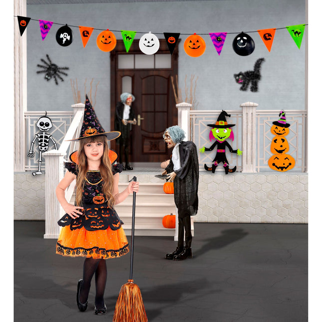 Kolorowa girlanda na Halloween 3,6 m