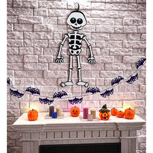 Szkielet na Halloween 53 cm