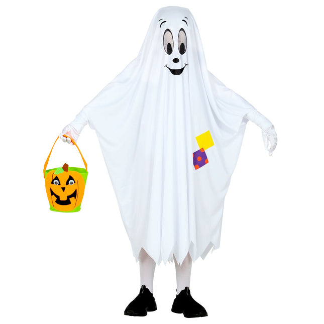 Kostium na Halloween Biały Duch Dziecięcy
