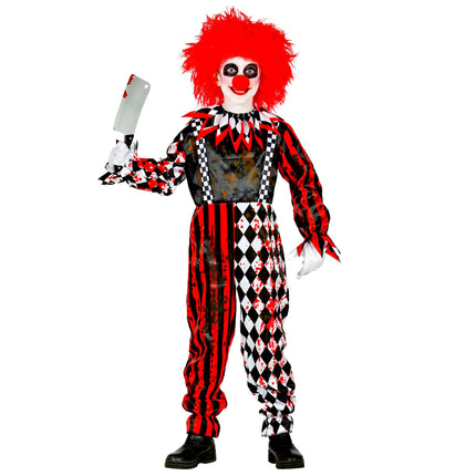 Kostium dziecięcy klauna na Halloween