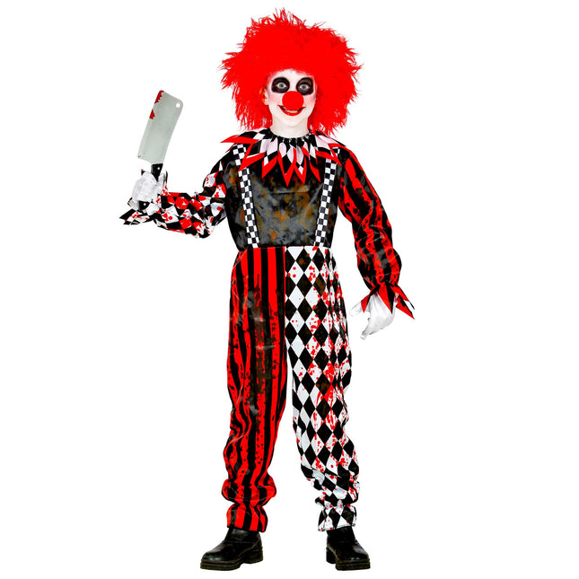 Kostium dziecięcy klauna na Halloween
