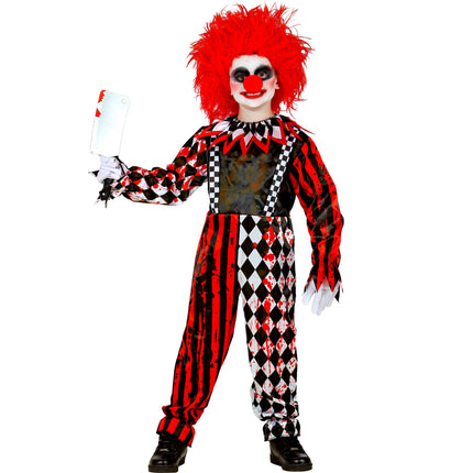 Kostium dziecięcy klauna na Halloween