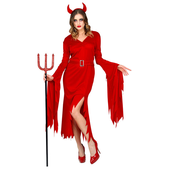 Strój na Halloween Czerwony Diabeł 2-częściowy