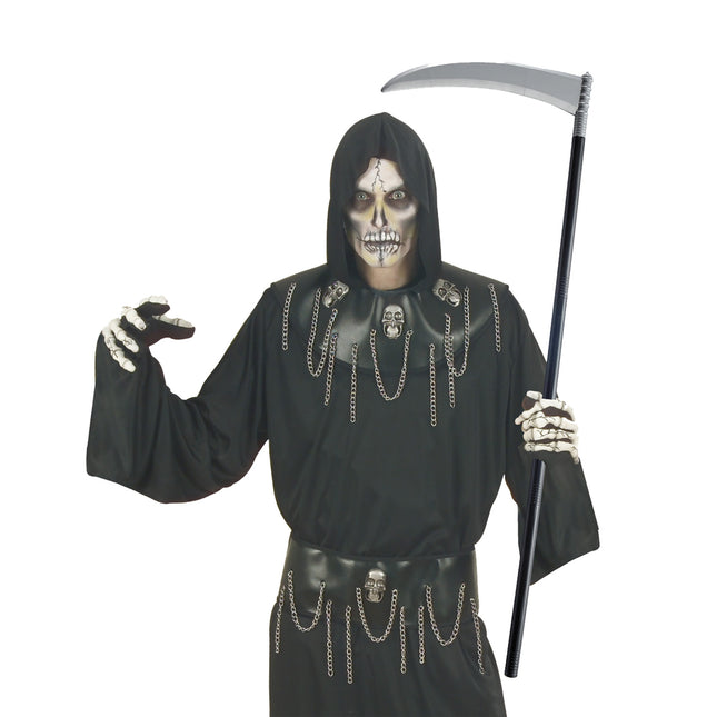 Halloweenowa sztuczna kosa składana 1m