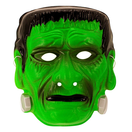 Maska na Halloween Zielony Frankenstein