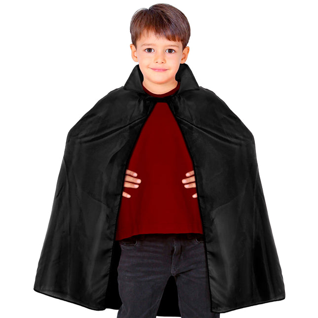 Pelerynka na Halloween Czarne Dziecko