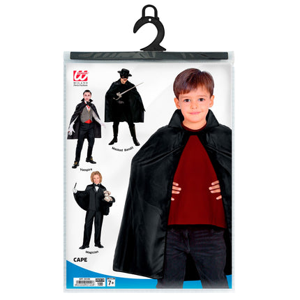 Pelerynka na Halloween Czarne Dziecko