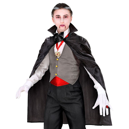 Pelerynka na Halloween Czarne Dziecko