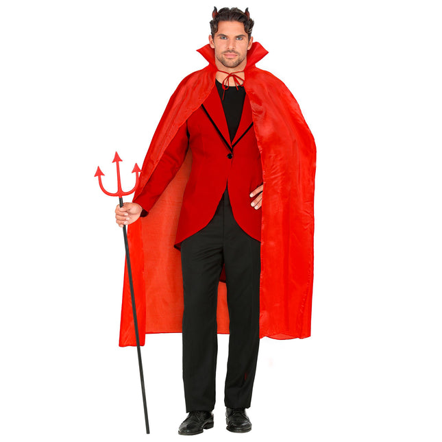 Pelerynka na Halloween Czerwony Diabeł 1,3 m