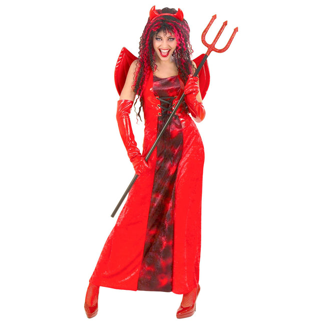 Sukienka damska na Halloween Deviless 3-częściowa