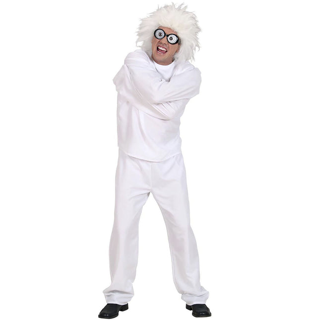 Kostium na Halloween Biały Męski Szalony