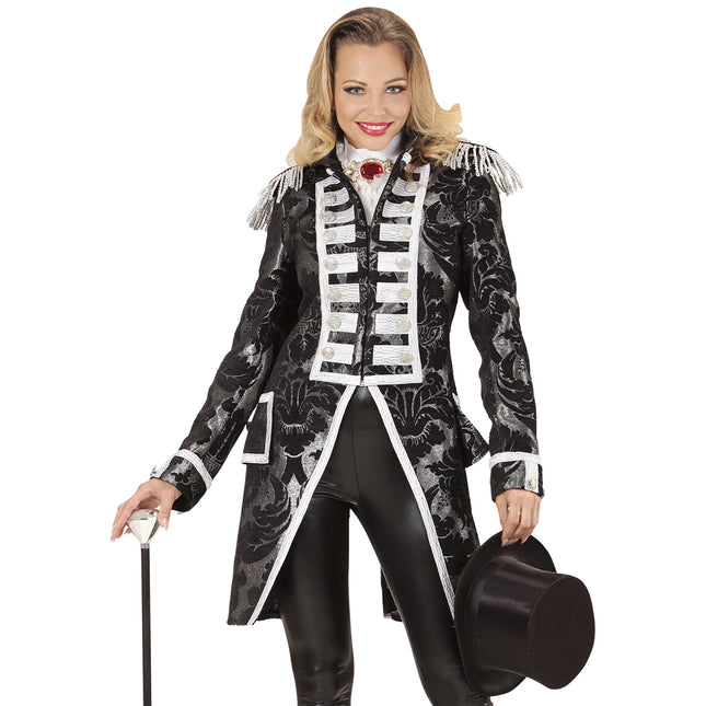 Kurtka Circus Black Silver Ladies