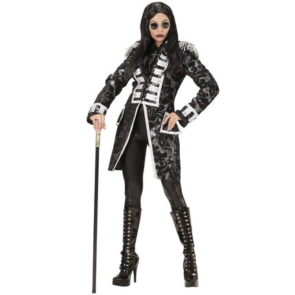 Kurtka Circus Black Silver Ladies