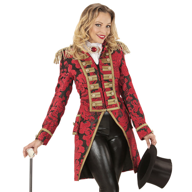 Circus Jacket Red Gold Ladies