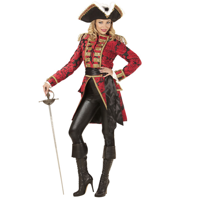 Circus Jacket Red Gold Ladies